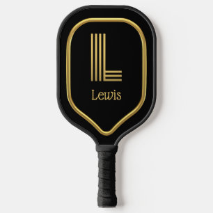 Raquette De Pickleball L Gold Initial Pickleball Paddle