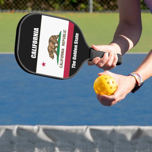 Raquette De Pickleball La Californie, L'État D'Or (Insitu)