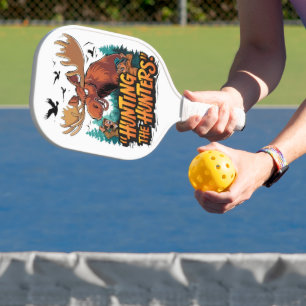 Raquette De Pickleball La chasse à l'orignal défend contre les chasseurs