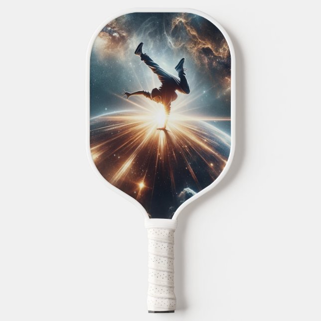 Raquette De Pickleball La petite danse rencontre l'univers (Recto)
