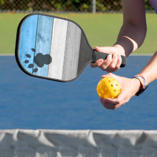 Raquette De Pickleball La texture de caisse en bois de patte de loutre de