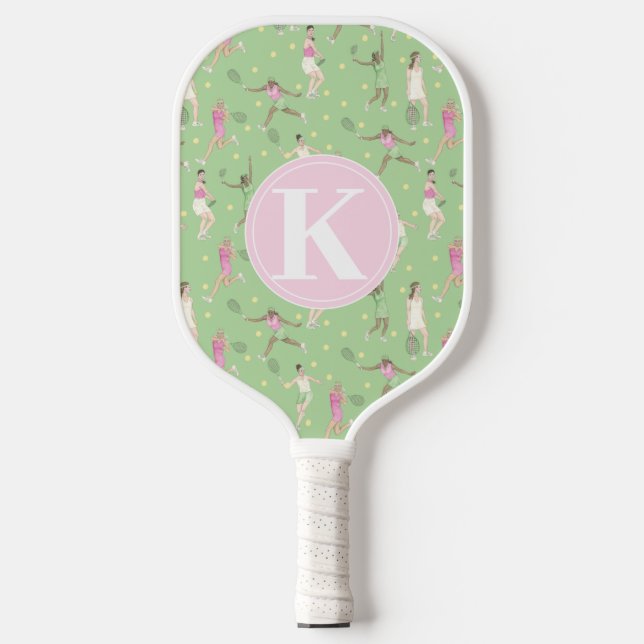 Raquette De Pickleball Lady Players Pickleball Personnalisé Paddle (Recto)