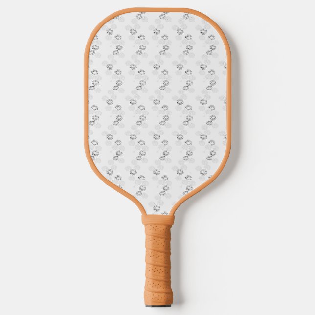 Raquette De Pickleball Langue, Dérive neigeuse (Recto)