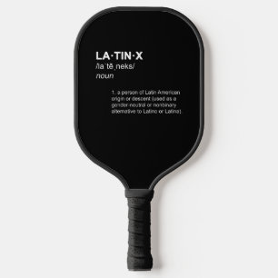 Raquette De Pickleball LATINX Latino Latina Sexe Neutre Définition Hip