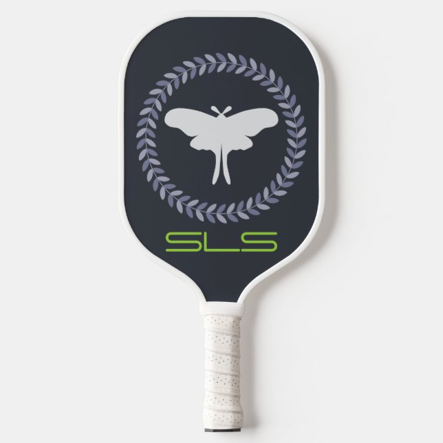 Raquette De Pickleball Laurel Wreath & Luna Moth (Recto)