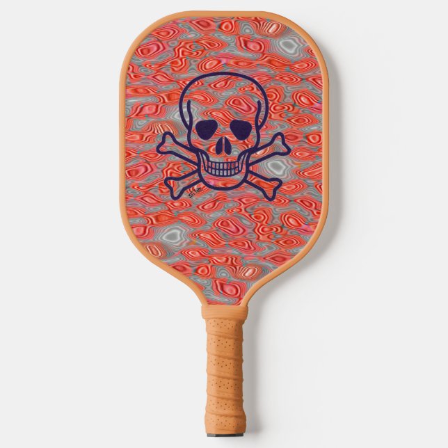 Raquette De Pickleball Lava Crâne tan pickleball paddle (Recto)