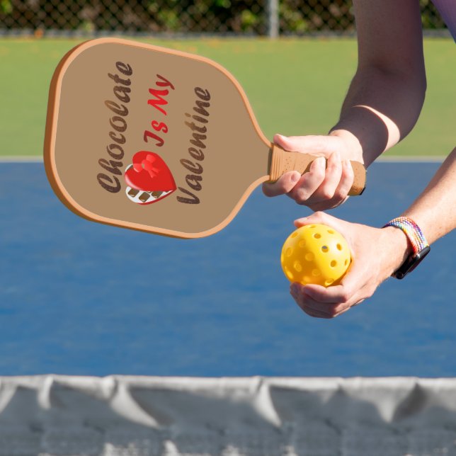 Raquette De Pickleball Le chocolat est ma Saint Valentin (Insitu)