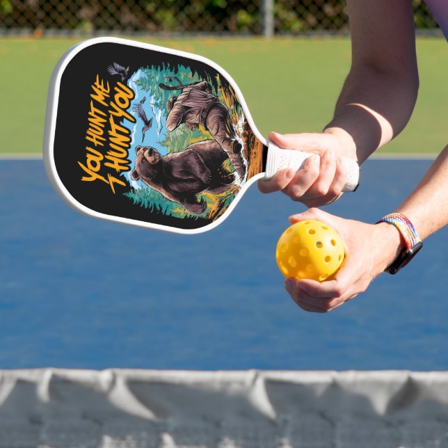 Raquette De Pickleball Les affrontements dans les bois chasse l'ours humo (Insitu)