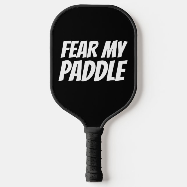 RAQUETTE DE PICKLEBALL LES PADDLES DE PICKLEBALL FUNNY CRAIGNENT MON PADD (Recto)