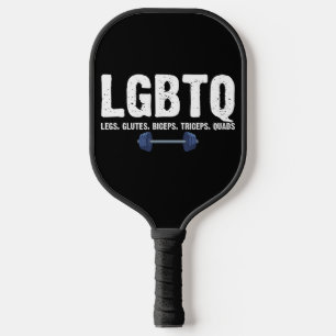 Raquette De Pickleball LGBTQ Legs Glutes Biceps Triceps Quads Gym Lover