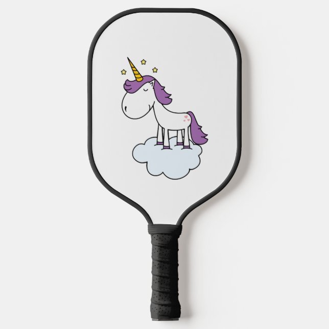 Raquette De Pickleball licorne adorable (Recto)