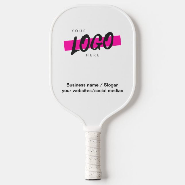 Raquette De Pickleball Logo d'entreprise personnalisée Entreprise Entrepr (Recto)
