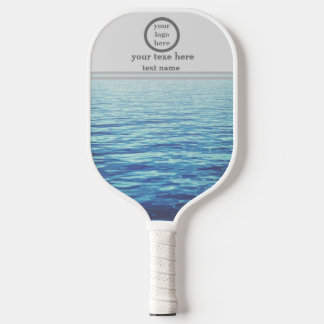 Raquette De Pickleball Logo personnalisé professionnel avec texte