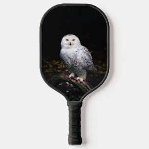 Raquette De Pickleball Magnifique harfang des neiges d'hiver