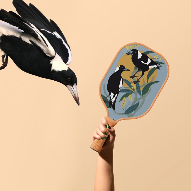 Raquette De Pickleball Magpies australiennes (Créateur téléchargé)