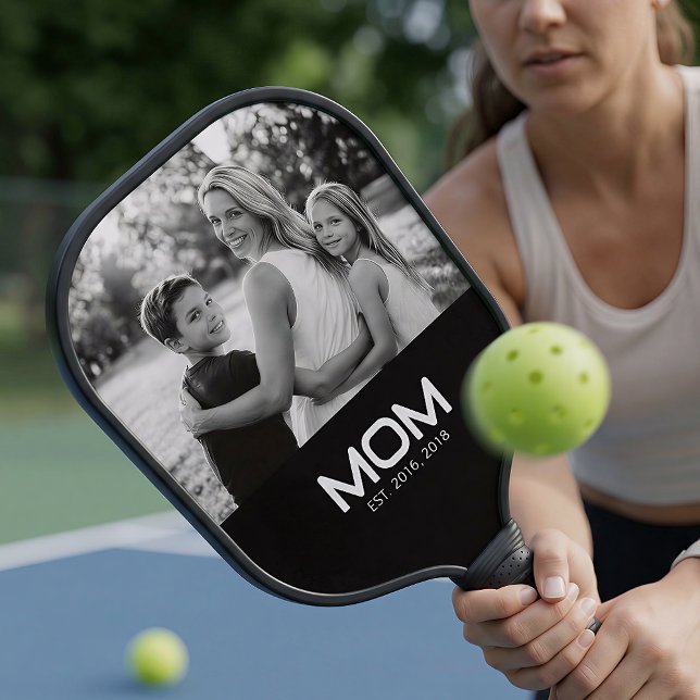 Raquette De Pickleball Maman a établi une photo audacieuse et amusante  (Créateur téléchargé)