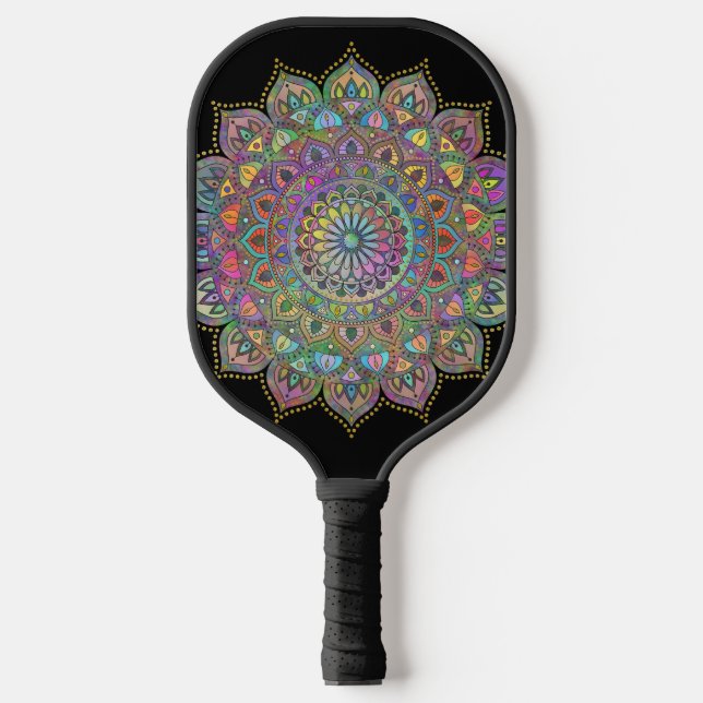 Raquette De Pickleball Mandala Inde Style 1 (Recto)