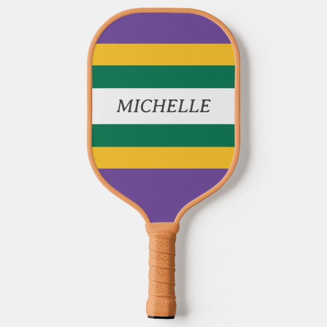 Raquette De Pickleball Mardi Gras (Verso)