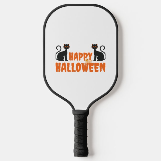 Raquette De Pickleball meilleur cadeau pour halloween happy halloween (Recto)