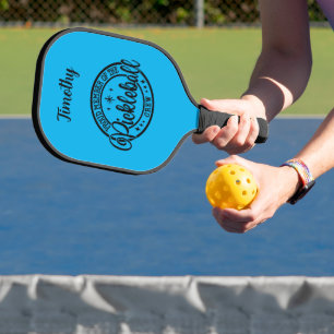 Raquette De Pickleball Membre fier du Pickleball Crew nom modifiable