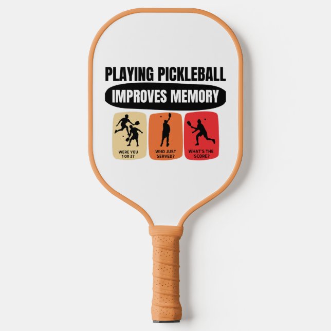 Raquette De Pickleball Mémoire improve (Recto)