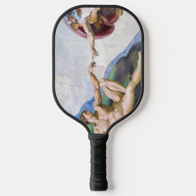 Raquette De Pickleball Michelangelo - Création d'Adam Isolé (Recto)