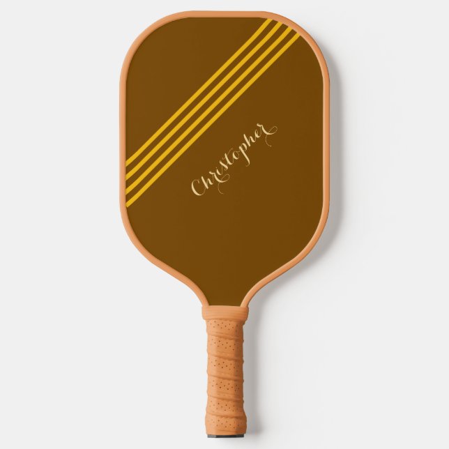 Raquette De Pickleball Minimal Custom Name Pickleball Paddle (Recto)