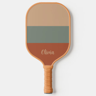 Raquette De Pickleball Minimalist Color BlockModern Boho