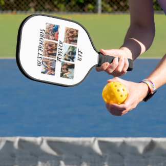 Raquette De Pickleball Modèle photo personnalisé "Best Friends Forever"