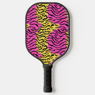 Raquette De Pickleball Modèle Zebra Parties scintillant rose