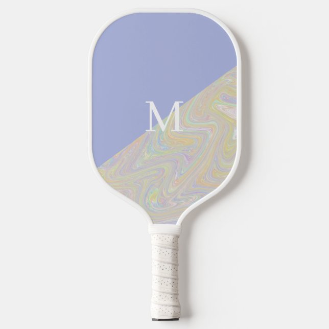 Raquette De Pickleball Modern Retro Mashup Pickleball Paddle (Recto)