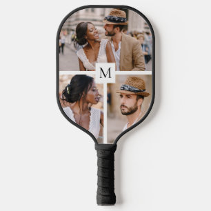 Raquette De Pickleball Monogramme de collection photo moderne 3
