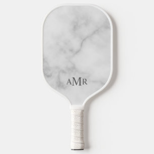 Raquette De Pickleball Monogramme personnalisé classique