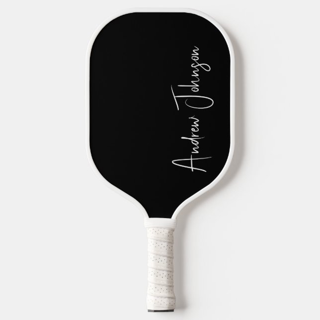 Raquette De Pickleball Monogramme Pickleball noir (Recto)