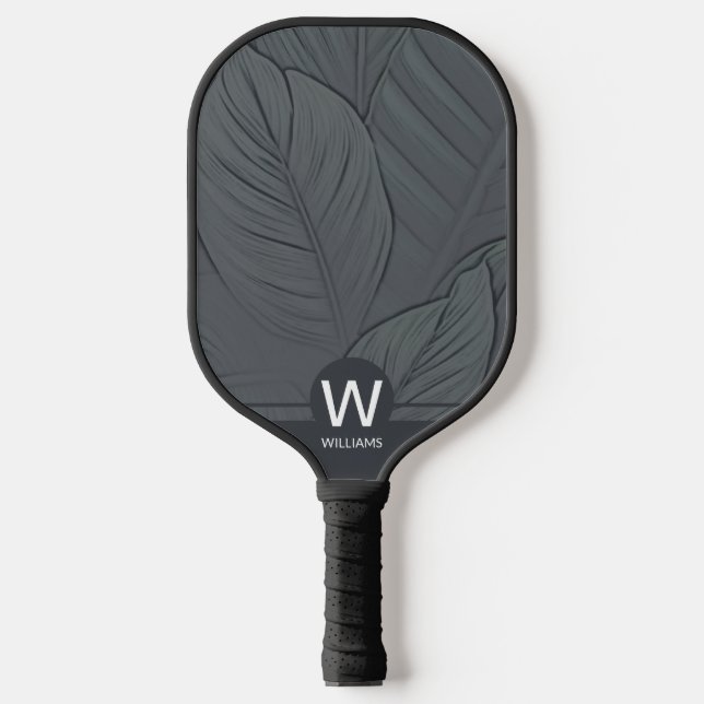 Raquette De Pickleball Monogramme tropical (Recto)