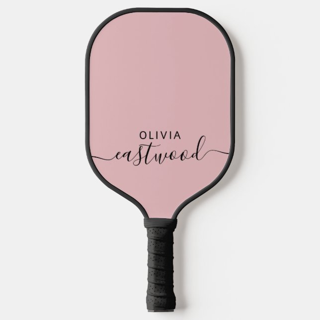 Raquette De Pickleball Monogrammed Pink  (Recto)
