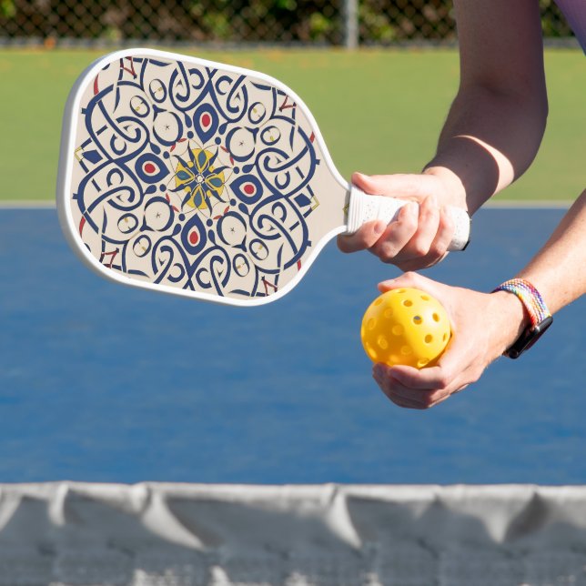 Raquette De Pickleball mosaïque fine (Insitu)