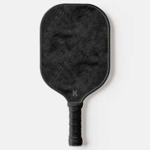 Raquette De Pickleball Motif à fourrure noire