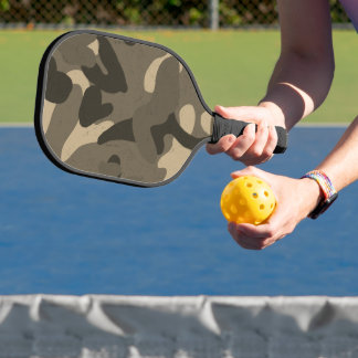 Raquette De Pickleball Motif de camouflage militaire classique