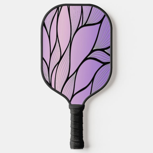 Raquette De Pickleball Motif de congé créatif Pearlescent violet (Recto)