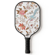 Motif de fleurs épanouies de style vintage