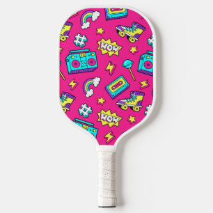 Raquette De Pickleball Motif rétro