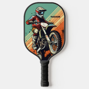 Raquette De Pickleball Motocross de nom personnalisé