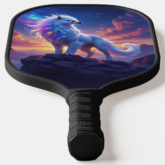Raquette De Pickleball Mythical White Griffin on Top of the World (Poser)