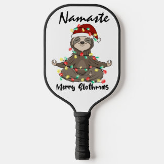 Raquette De Pickleball Namaste Joyeux Slothmas Enchevêtrés