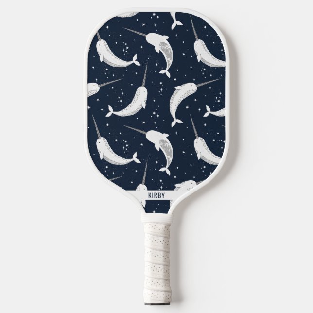 Raquette De Pickleball Narwhal magique dans l'espace Pickleball Paddle (Recto)