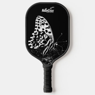 Raquette De Pickleball NaturCraze Papillon blanc Pickleball noir