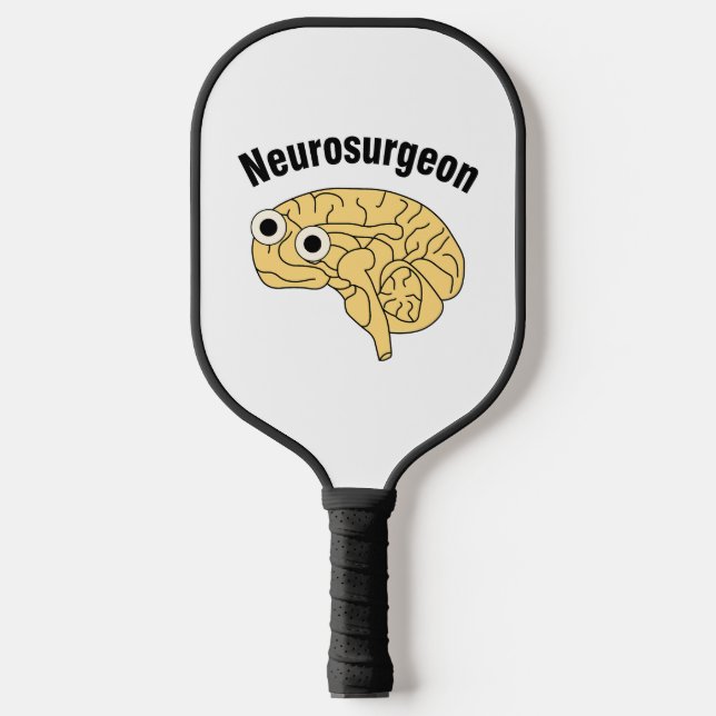 Raquette De Pickleball Neurochirurgien Cerveau (Recto)