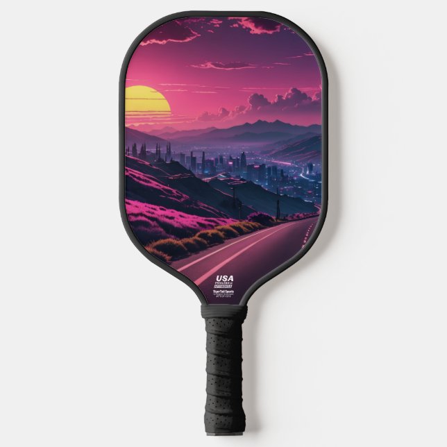 Raquette De Pickleball Night Road Pickleball Paddle (Recto)