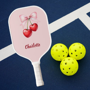 Raquette De Pickleball Nœud cerise rose nom